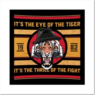 Eye of the Tiger Posters and Art